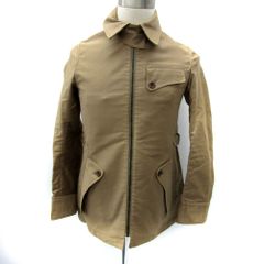 エディション Edition トゥモローランド ステンカラージャケット ミドル丈 ミリタリー 46 S ベージュ /SM29 ■GY61