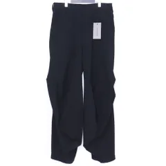未使用 BEAUTY:BEAST Croissant Flare Double Pocket Pants Lサイズ ブラック bb-73001のサムネイル
