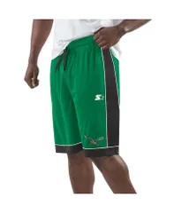 スターター メンズ ボトムス ハーフパンツ・ショーツ ヴィンテージ ショートパンツ ロゴ Starter Mens Green Philadelphia Eagles Vintage Logo Fanのサムネイル