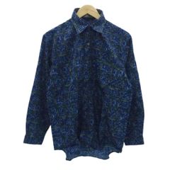 ヴァレンティノ ヴァレンチノ  VALENTINO カジュアルシャツ 長袖 L マルチカラー 青 ブルー 総柄 /HO11 ■GY59