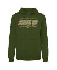 レベルウェア メンズ アウター パーカー・スウェット LevelWear MensOlive Florida Panthers Podium Pullover Hoodie Olive オリーブ