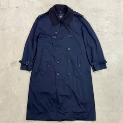 90年代 Burberrys of LONDON バーバリー トレンチコート メンズXL相当 古着 90s VINTAGE ヴィンテージ PRORSUM プローサム バーバリーチェック ノバチェック ウールライナー付き フルセット 紺色