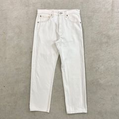 A19373 ボンクラ 5Pホワイトデニムパンツ 白系 W30 - メルカリ