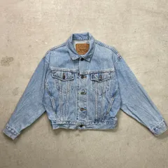 Kids 90年代 USA製 Levi's リーバイス デニムジャケット 13~14歳相当 レディースXS相当 古着 キッズ 子供服 ユース 90s VINTAGE ヴィンテージ アメカジ トラッカージャケット