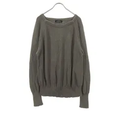 美品 green label relaxing グリーンレーベルリラクシング 長袖 コットン ニット パープル系 ユナイテッドアローズ メンズ 古着