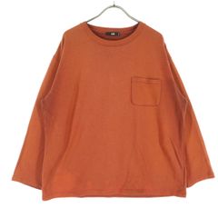 HARE ハレ 長袖 スウェット 無地 トレーナー M ブラウン系 メンズ 古着