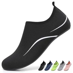 【即日発送】アクアシューズ マリンシューズ 水陸両用シューズ シュノーケリング サーフィン ヨガ 滑り止 通気 軽量 ビーチシューズ フィットネスシューズ 男女兼用 ウォーターシューズ [LUEDKA]