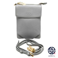 COCOCELUX GOLD ショルダーバッグ ライトグレー - メルカリ