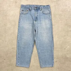 USA製 Carhartt カーハート デニムパンツ テーパード メンズW32相当 レディース 古着 VINTAGE ヴィンテージ アメカジ ワークパンツ 青色のサムネイル