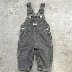 Kids OSHKOSH オシュコシュ デニム オーバーオール ロンパース キッズ1歳 70~80cm相当 古着 子供服 ベビー服 