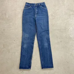 80年代 L.L.Bean エルエルビーン チェックネルライナー ストレート デニムパンツ レディースW25相当 古着 80s VINTAGE ヴィンテージ アメカジ 42TALONジッパー ジーンズのサムネイル