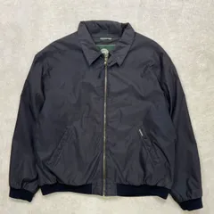 WEATHERPROOF スイングトップ ハリントンジャケット メンズ2XL 古着 スポーツジャケット チンスト付き ビッグサイズ 大きいサイズ 黒色