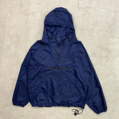 00年代 OLD NAVY オールドネイビー アノラックパーカー ナイロンジャケット メンズM相当 古着 00s VINTAGE ヴィンテージ Y2K パッカブル仕様 ドローコード付き 紺色