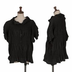 me ISSEYMIYAKE SHRINK STRIPE シュリンク ブラウス - メルカリ