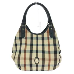 DAKS LONDON ダックスロンドン トートバッグ  サイドギャザー/ハウスチェック/ナイロンキャンバス    ベージュ レディース / 240001194057