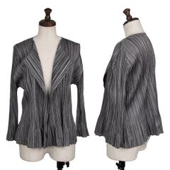 PLEATS PLEASE プリーツ カーディガン ジャケット グレージュ系 - メルカリ