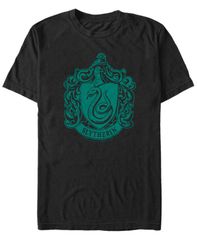 피프스 선 남성 탑스 티셔츠 Fifth Sun Harry Potter Mensimple Slytherin Crest Short Sleeve TShirt Black 블랙