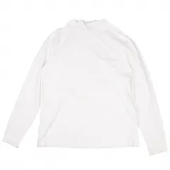 イッセイミヤケメンISSEY MIYAKEMEN コットンハイネックカットソー 白Mのサムネイル