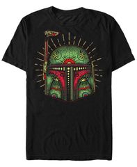 피프스 선 남성 탑스 티셔츠 Fifth Sun Star Wars Mens Boba Big Face Sugar Skull Short Sleeve TShirt Black 블랙