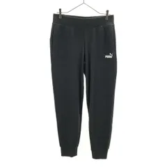 美品 PUMA プーマ スウェット ジョガーパンツ L チャコールグレー メンズ 古着