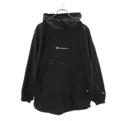 Champion チャンピオン アノラックパーカー XL ブラック プルオーバー メンズ 古着