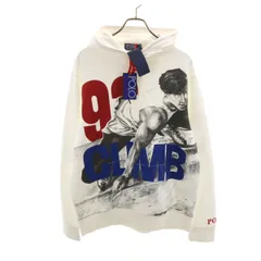 Polo by Ralph Lauren ポロバイラルフローレン 未使用 93復刻 HI TECHシリーズ 長袖 スウェットパーカー L ホワイト メンズ 古着