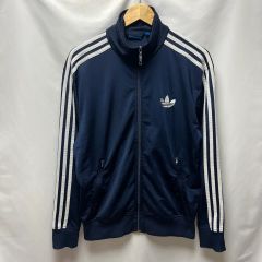 正規品/100 adidas 旧ファイヤーバード ネイビー トラックジャージ/ジャージ