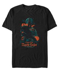 피프스 선 남성 탑스 티셔츠 Fifth Sun Mens Star Wars the Dark Side Short Sleeves Tshirt Black 블랙