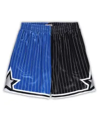 ミッチェルネス メンズ ボトムス ハーフパンツ・ショーツ トール ショートパンツ Mitchell Ness Mens Blue Black Orlando Magic Big and Tall Haのサムネイル