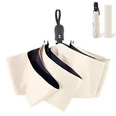 日傘 超軽量【現役皮膚科医監修＆JIS認証】折りたたみ傘 UVカット率 100% 完全遮光 超軽量 ワンタッチ自動開閉 遮熱 晴雨兼用 紫外線遮断 日焼け防止 耐風撥水 梅雨対策 携帯便利 コンパクト 収納ポーチ付き レディース メンズ 男女兼用 母の日  0