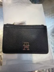トミーヒルフィガー ブラック カードウォレット 兼 コインケース