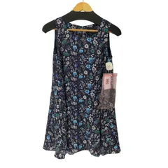 トゥービーバイアニエスベー To b. by agnes b. フラワープリント ノースリーブワンピース レディース JPN：36 