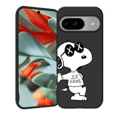 FoxTec スマホケース Pixel 9 用の スヌーピー スマホケース カバー ピクセル9 ケース tpu 耐衝撃 シリコン 衝撃吸収 可愛い 0