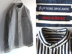 ティグルブロカンテ　ストライプシャツ 良品】ティグルブロカンテ ストライプシャツ Tigre Brocante L - メルカリ