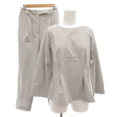 ビーミングバイビームス B:MING LIFE STORE by BEAMS セットアップ 長袖ブラウス イージーパンツ S プルオーバー グレー /GV■GY60
