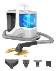 【4つ洗浄ヘッド付属×17000Pa超強吸引力カーペットクリーナー】 家庭用カーペットクリーナー 汚れを浮かせて 布洗浄機 汚れを浮かせて強力吸引 染み抜き 布洗浄機 楽ちん給水口付 ソファ/絨毯クリーナー 染み抜き機能付 ソファ/絨毯/マットレス/車内★tm