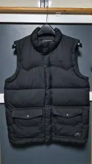 M)ナイキ ブラック ダウン ベスト