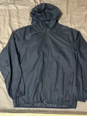 UNIQLO フード ウィンドブレーカー ネイビー ジャケット