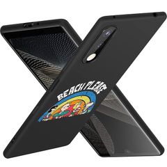 Xperia 10 VI 用 ケース スヌーピー スマホケース シリコン製 耐衝撃 落下防止 防塵 おしゃれ かわいい プレミアム保護 (Xperia 10 VI 用) 0