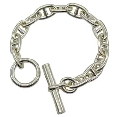 HERMES エルメス シルバー925 シェーヌダンクル ブレスレット GM 13コマ ブレスレット 正規品 / 41009