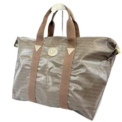 【大容量・A4収納】MARIO VALENTINO マリオ ヴァレンティノ トートバッグ ブラウン メンズ レディース 通勤 通学