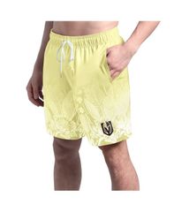 Margaritaville Men's Swimwear Half Pants/Shorts Margaritaville Mens Yellow Vegas Golden Knights Lagoon Fiesta Swimwear
