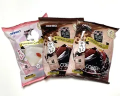 オリヒロ ぷるんと蒟蒻ゼリー プレミアムカフェ 3種セット コーヒー ×2 杏仁 ×1 こんにゃくゼリー パウチタイプ