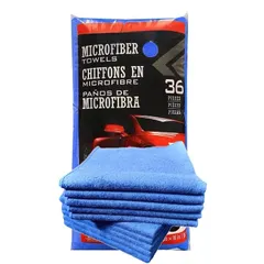 コストコ Costco マイクロファイバータオル ブルー 10枚 洗車 吸水 拭き上げ 黄色 黄色いタオル ふきん 雑巾 掃除 家庭用 高吸水