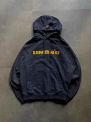 UMBRO ロゴ パーカー ネイビー 95 プルオーバー フーディ