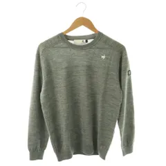 ルコックスポルティフ le coq sportif ニット セーター プルオーバー ウール ロゴ M グレー /CX  ■GY18のサムネイル