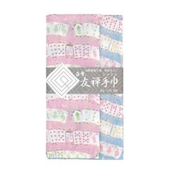 대형 은카치 손수건 백설 우젠 테건 / 이상한 나라의 앨리스 / 마카롱 핑크 + 마카롱 블루 리버시블 ( 53cm × 53cm )