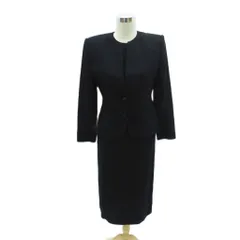 Noir Robe ブラックフォーマル セットアップ 上下 ノーカラージャケット ミドル丈 ワンピース ラウンドネック 七分袖 ロング丈 9 黒 ブラック /HO53 ■GY58