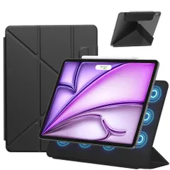 iPad Air 11インチ ケース M2/M3/M4 (2024/2025/2026、第6/7/8世代)/iPad Air 第5/4世代(2022/2020)/iPad pro 11インチ ケース(2018)専用 横置＆縦置 角度調整可能 三角形スタンドｍａ