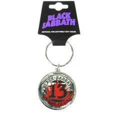 オフィシャル バンドキーホルダー ブラックサバス BLACK SABBATH 13 Flame Circle